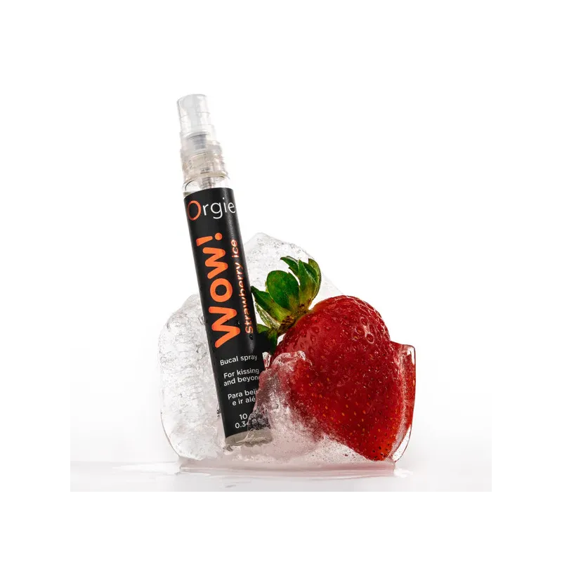 Orgie Spray pour Fellation Wow Fraise Glacée 10ml